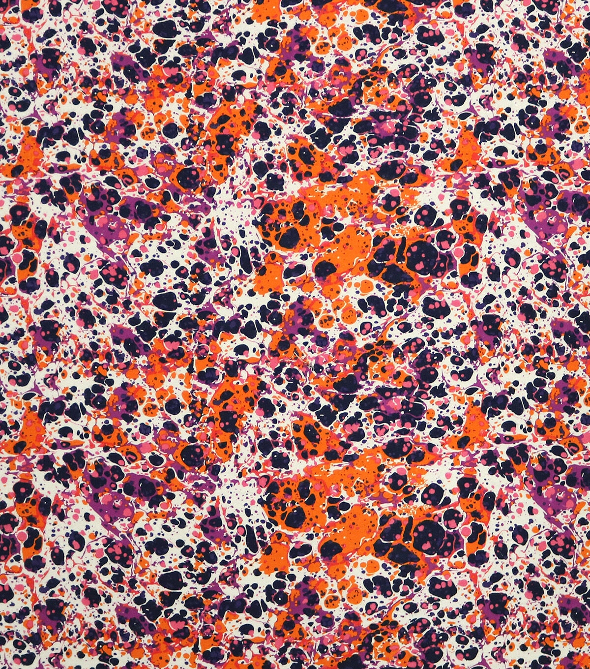 Purple Orange Oil Slick Super Snuggle Flannel Fabric