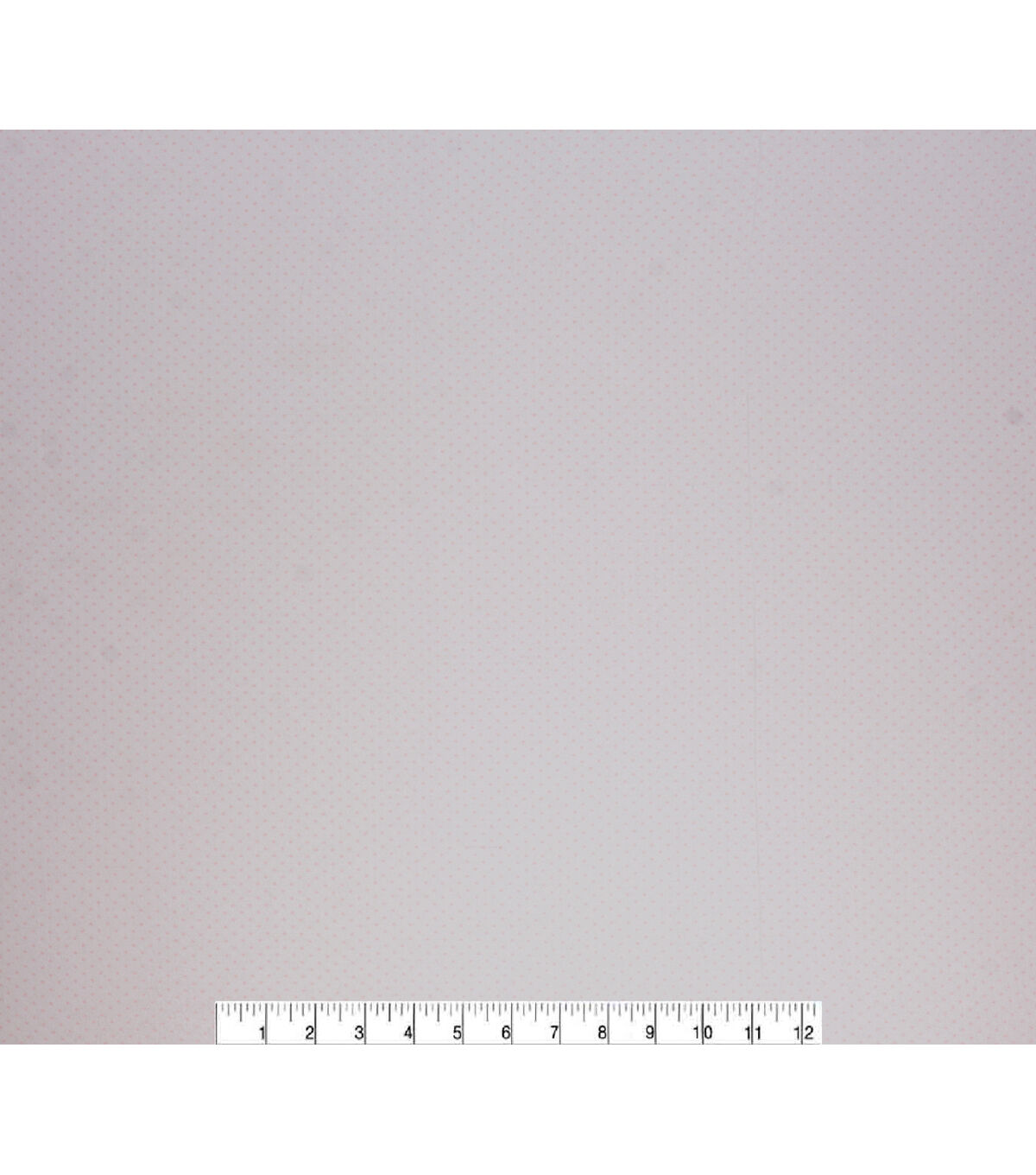 Pink & White Dot Super Snuggle Flannel Fabric