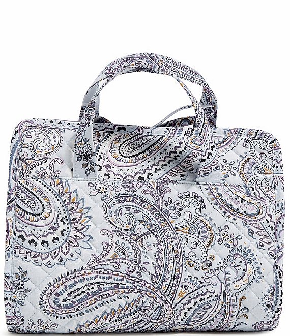 Vera Bradley Soft Sky Paisley Hanging Travel Organizer