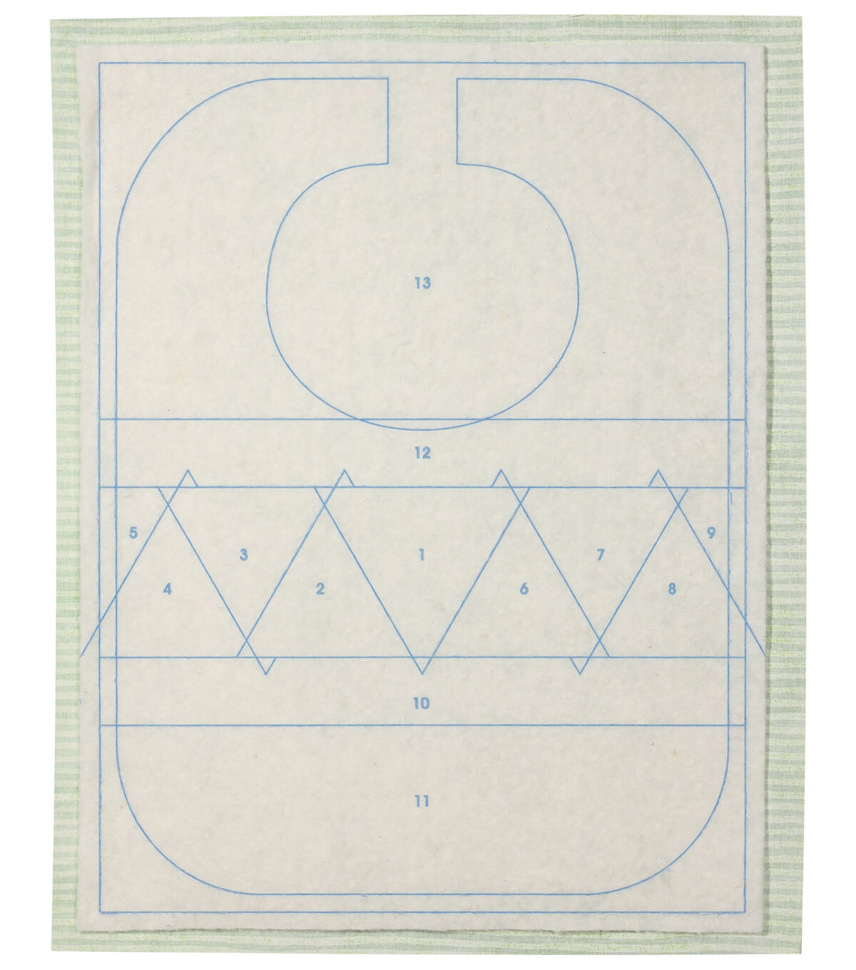 June Tailor Quilt As You Go 3 pk Patterned Baby Bibs