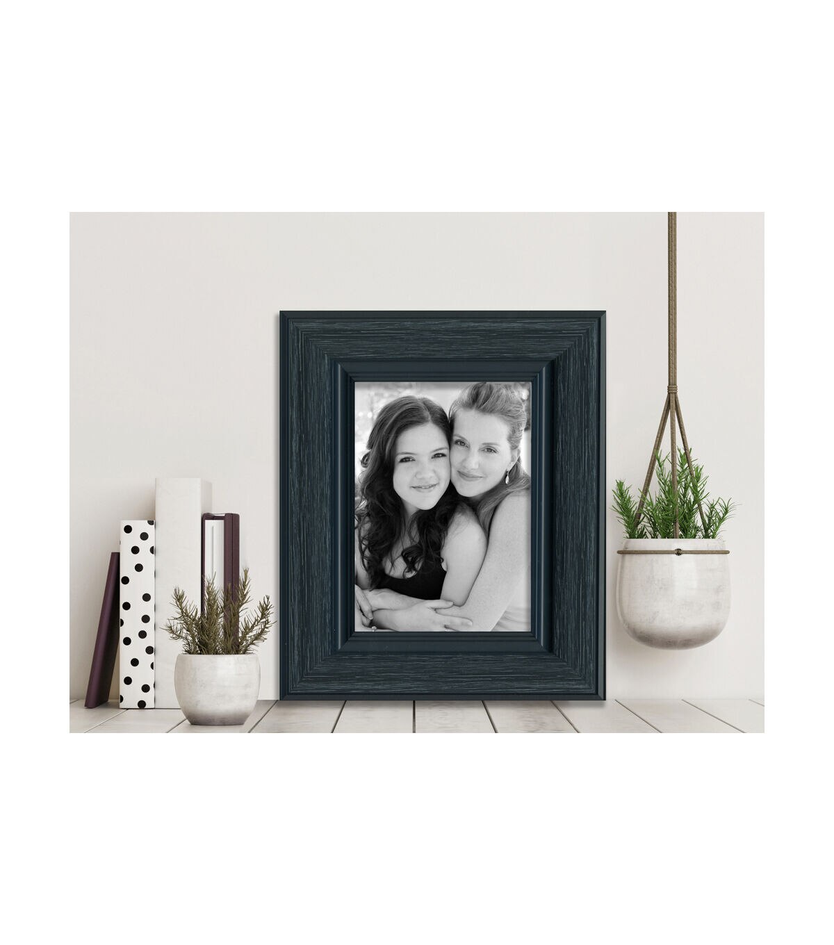Timeless 5 x 7 Cascade Blue Tabletop Picture & Wall Frame