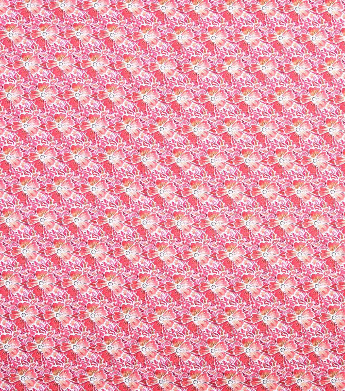 Pink Packed Floral Quilt Cotton Fabric by Keepsake Calico