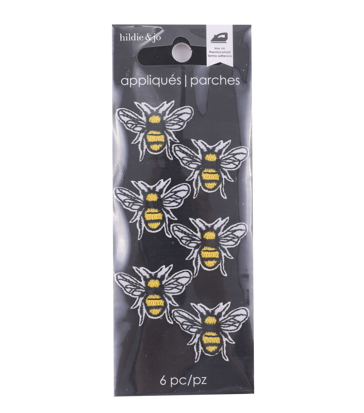 6ct Bees Appliques by hildie & jo