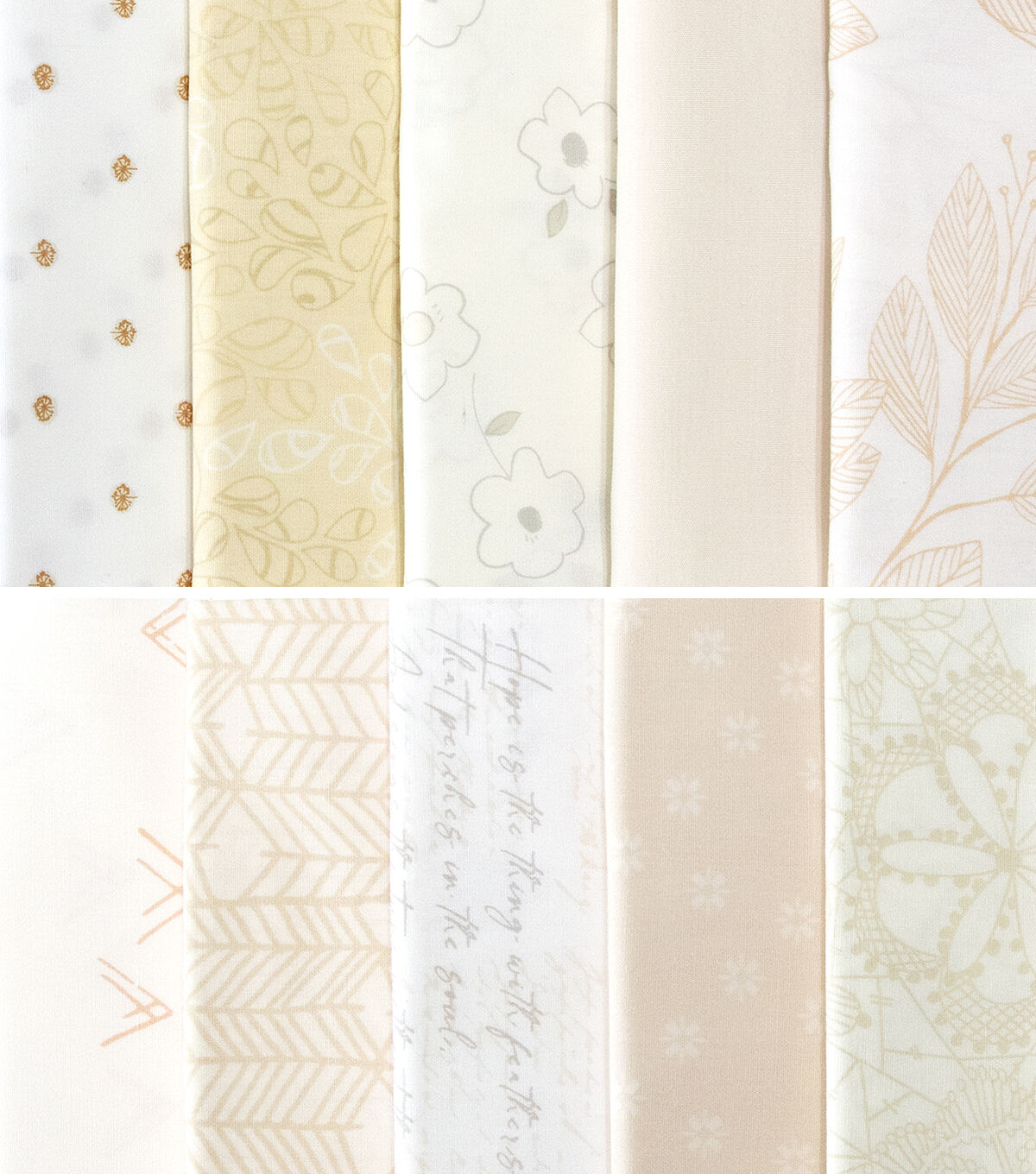 Art Gallery Fabrics Winter Wheat 10Pc Color Master Cotton Fabric Quarter Bundle