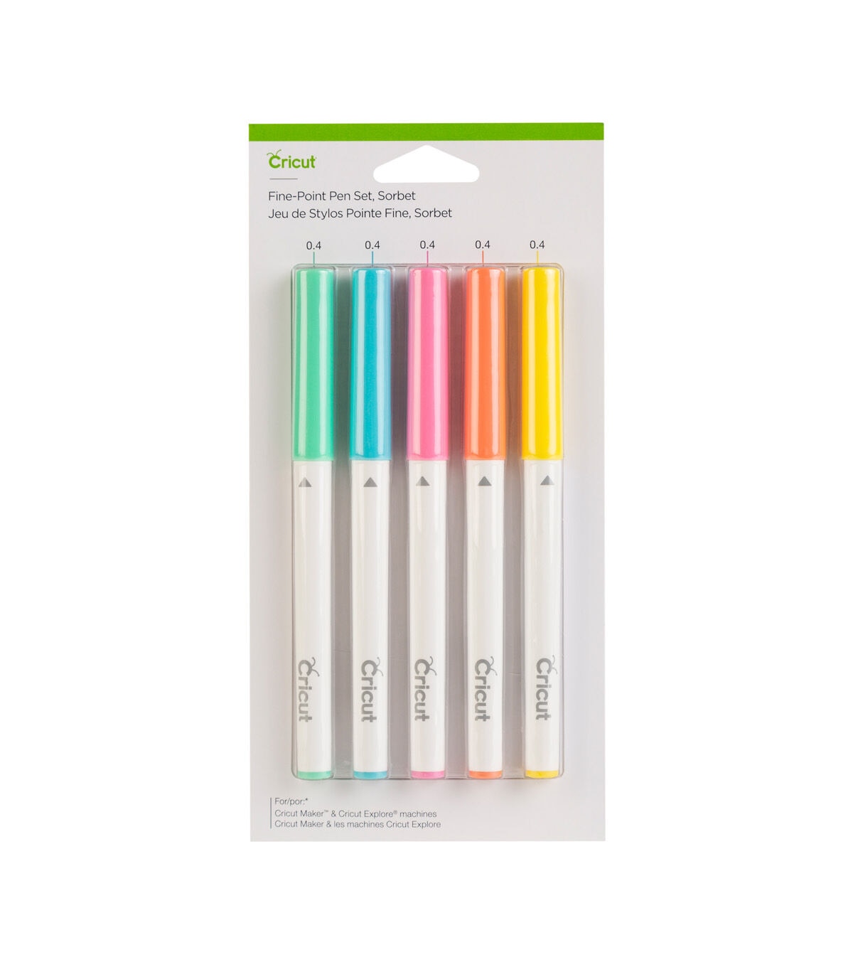 Cricut 0.4mm Sorbet Fine Point Pens 5ct