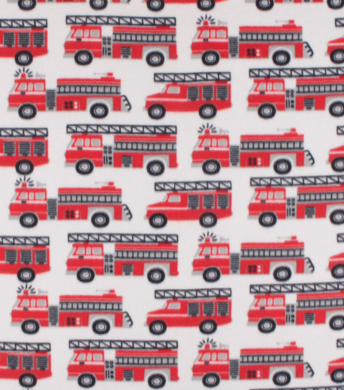 Fire Trucks Blizzard Fleece Fabric