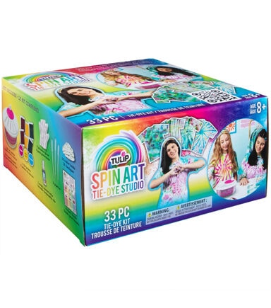 Tulip 33ct Spin Art Fabric Tie Dye Kit