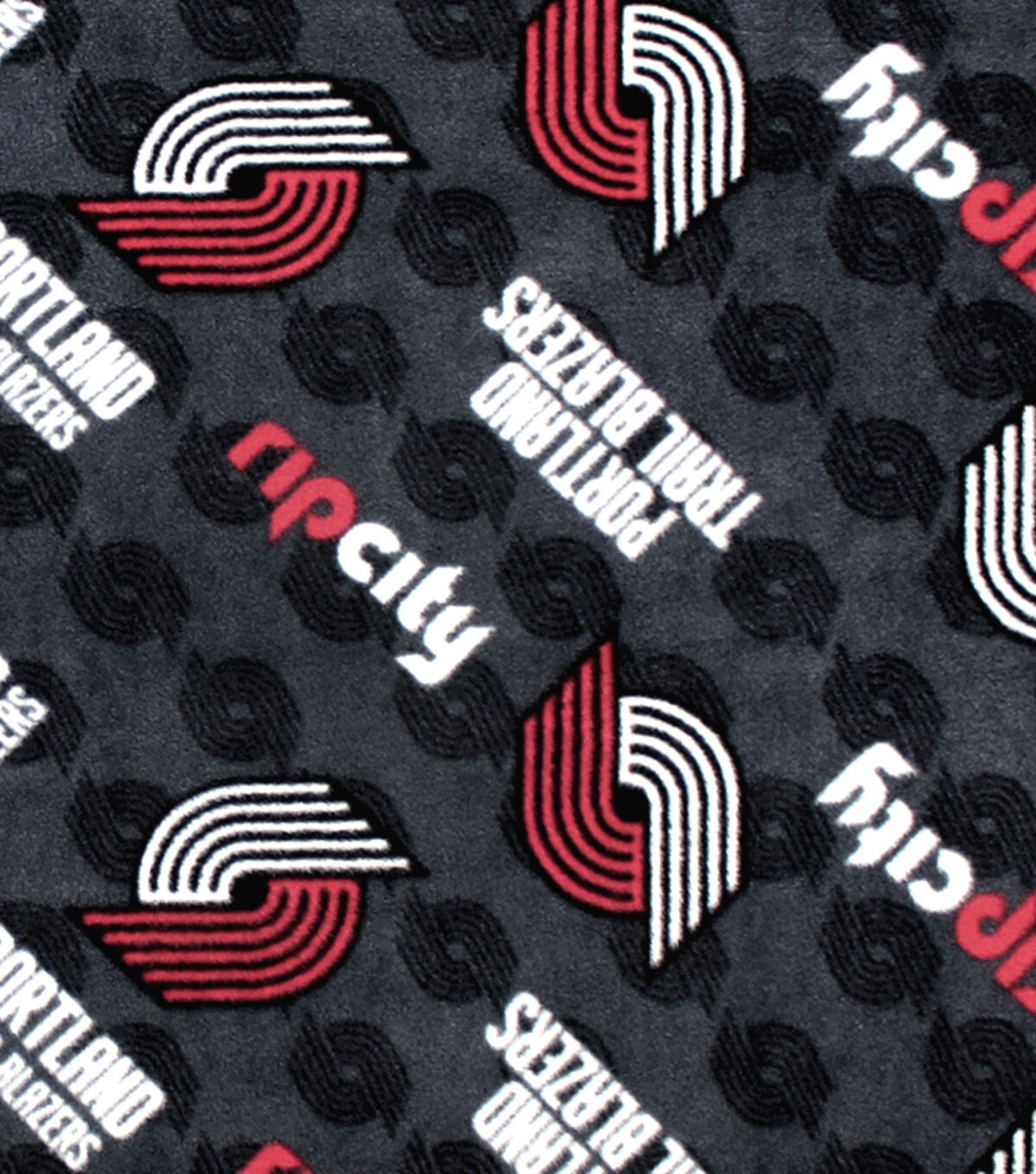 Portland Trailblazers Fleece Fabric