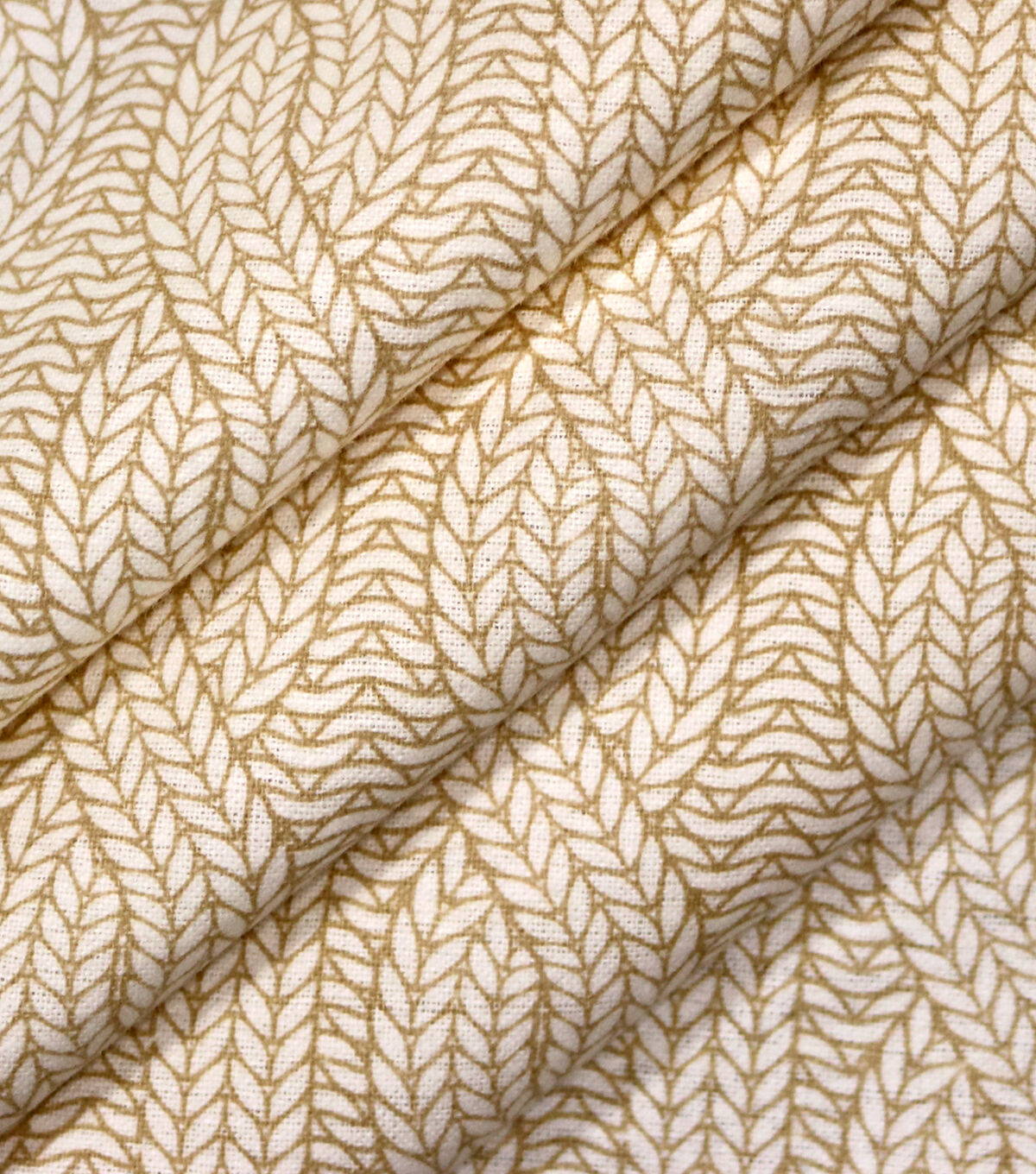 Knit Cream 108 Wide Flannel Fabric