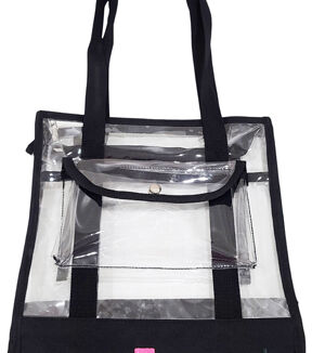 Totally Tiffany 10.5 Black Nancy Tote Bag