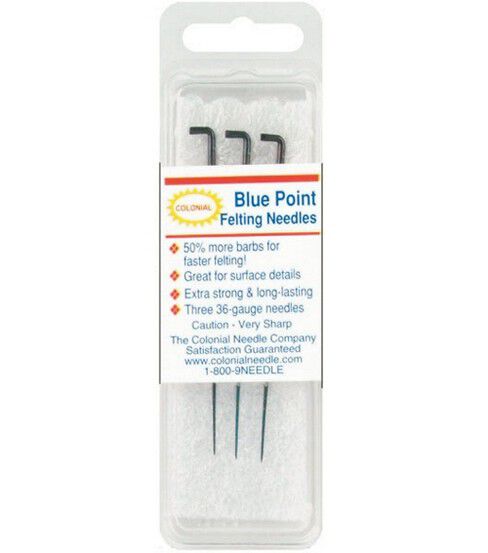 Colonial Needle Blue Point Felting Needles