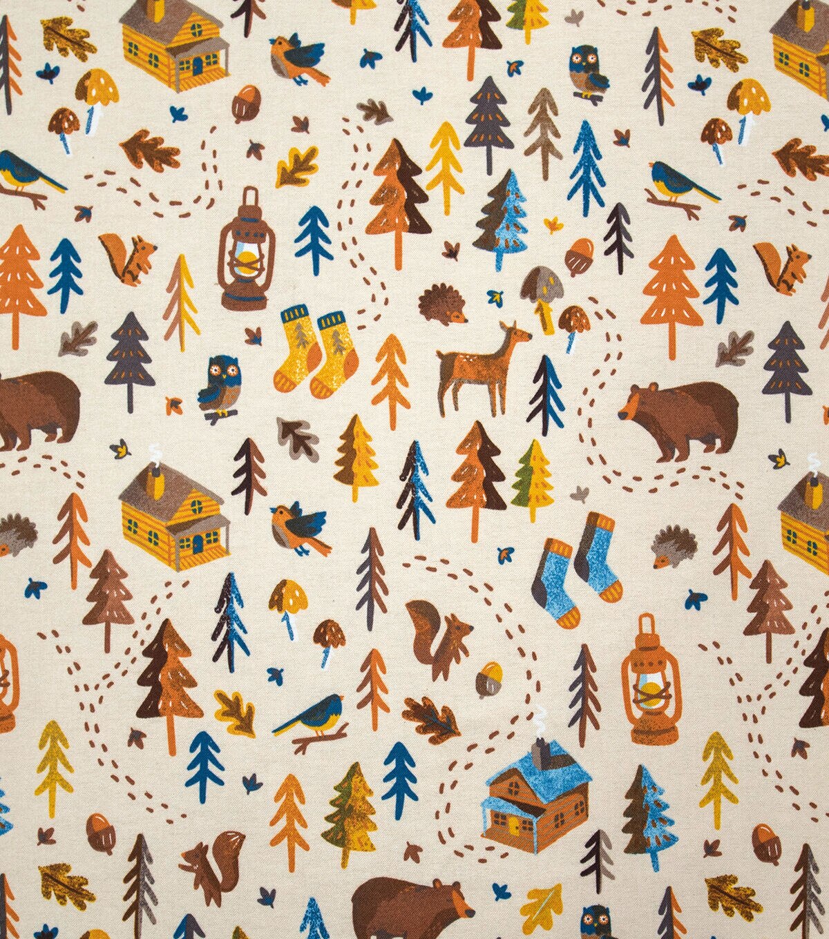 Fall Woods Super Snuggle Flannel Fabric