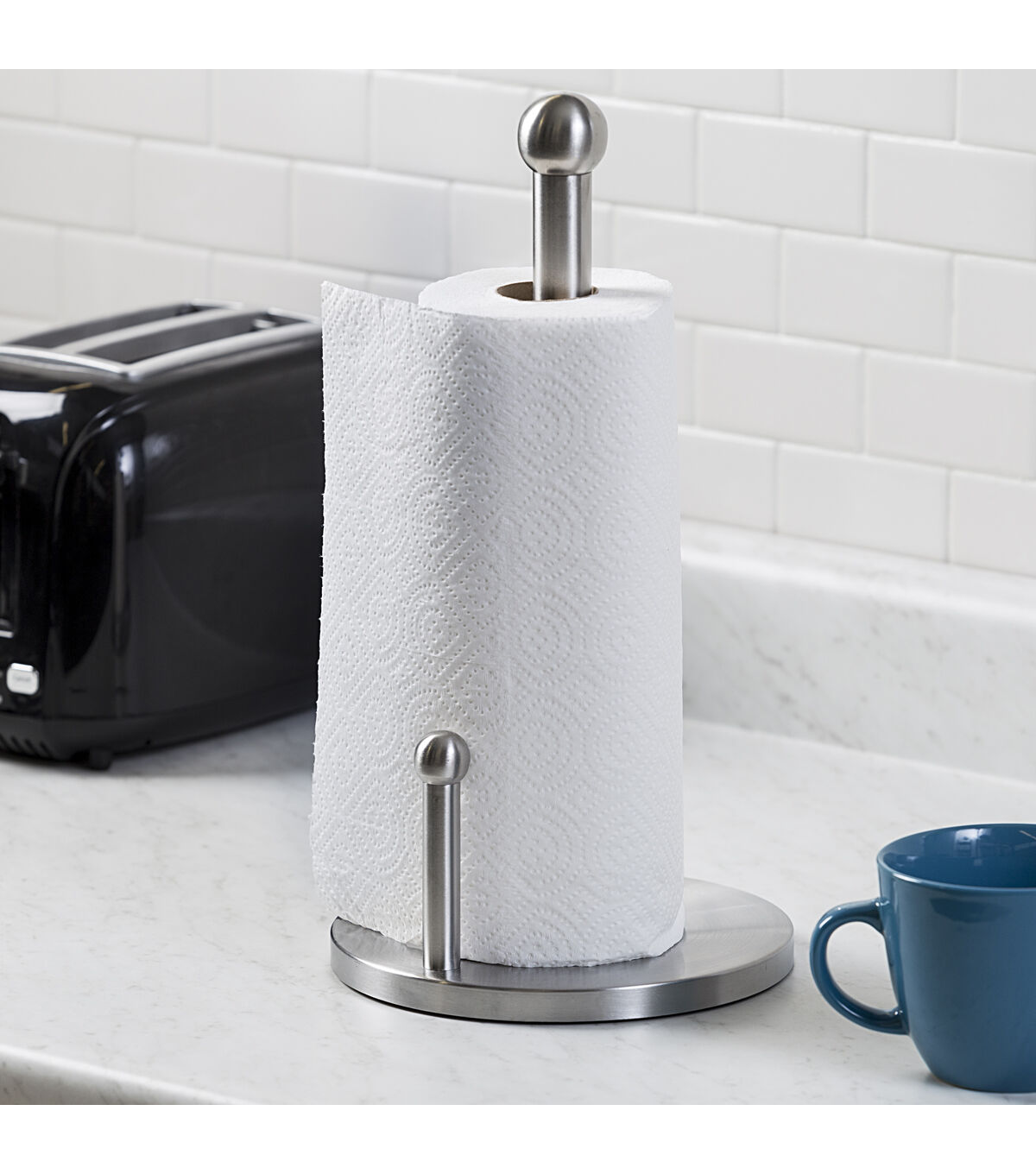 Honey Can Do 8 x 15 Silver Paper Towel Holder