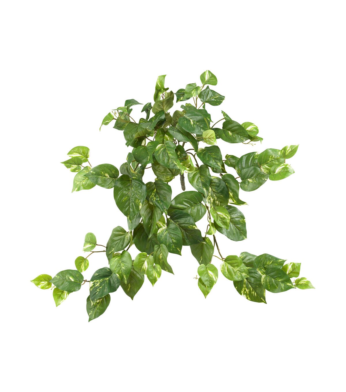 Nearly Natural Set of 3 Pothos Hanging Bush