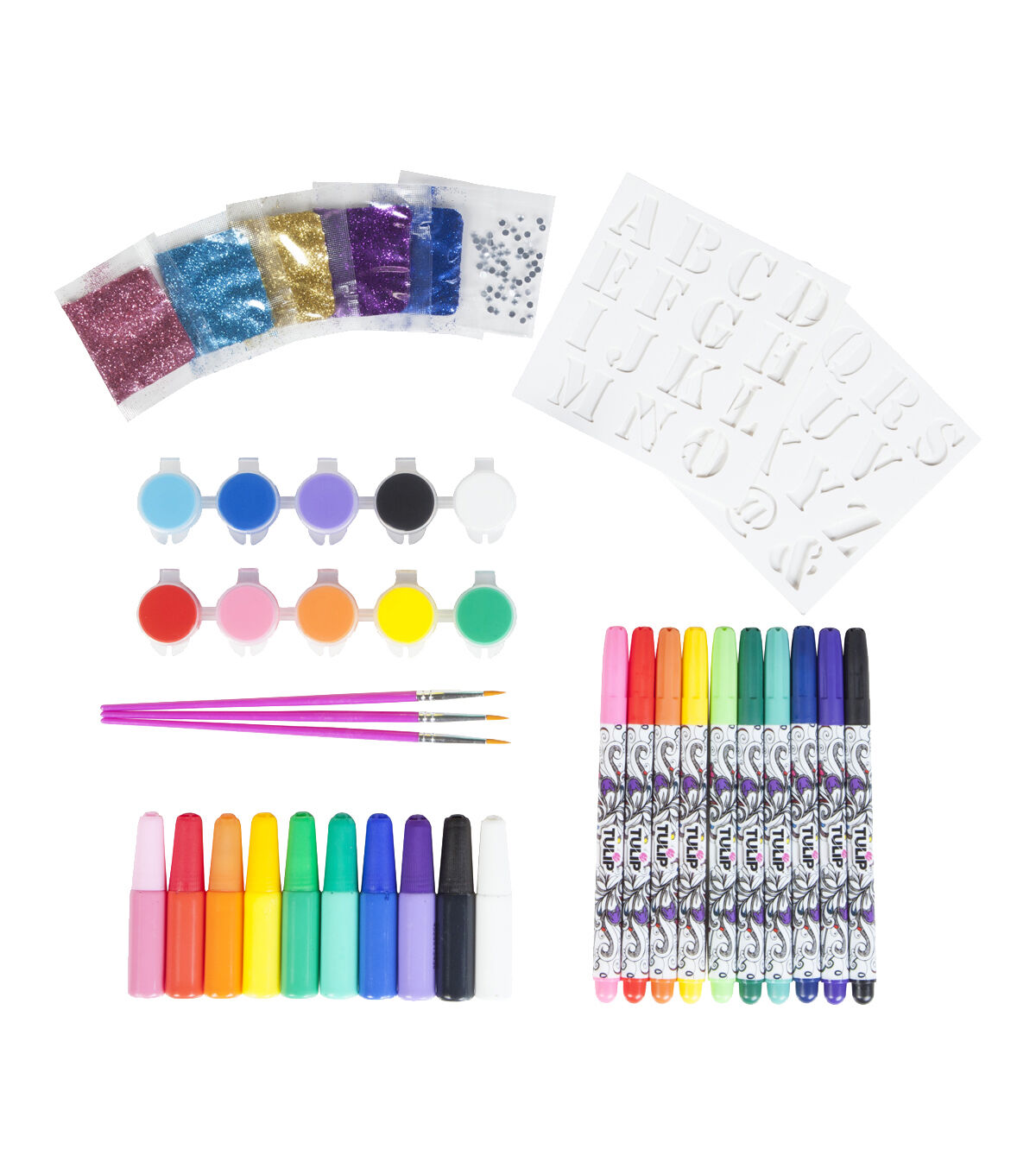 Tulip 100ct Crafter's Storage Tub Fabric Art Kit