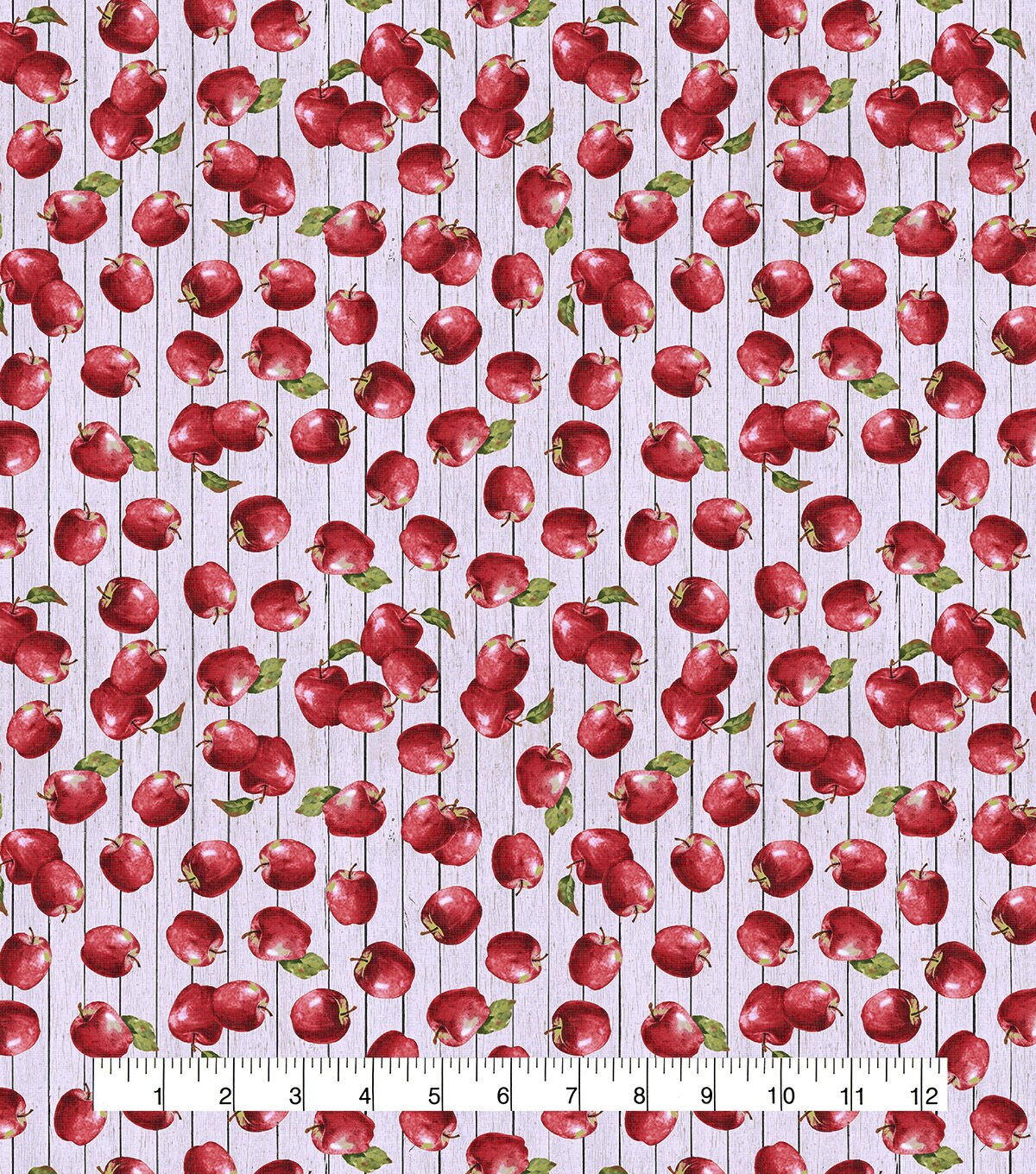 Tossed Harvest Apples Harvest Cotton Fabric
