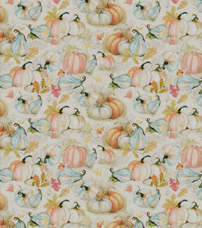 Springs Creative Pumpkins And Gourds Harvest Cotton Fabric