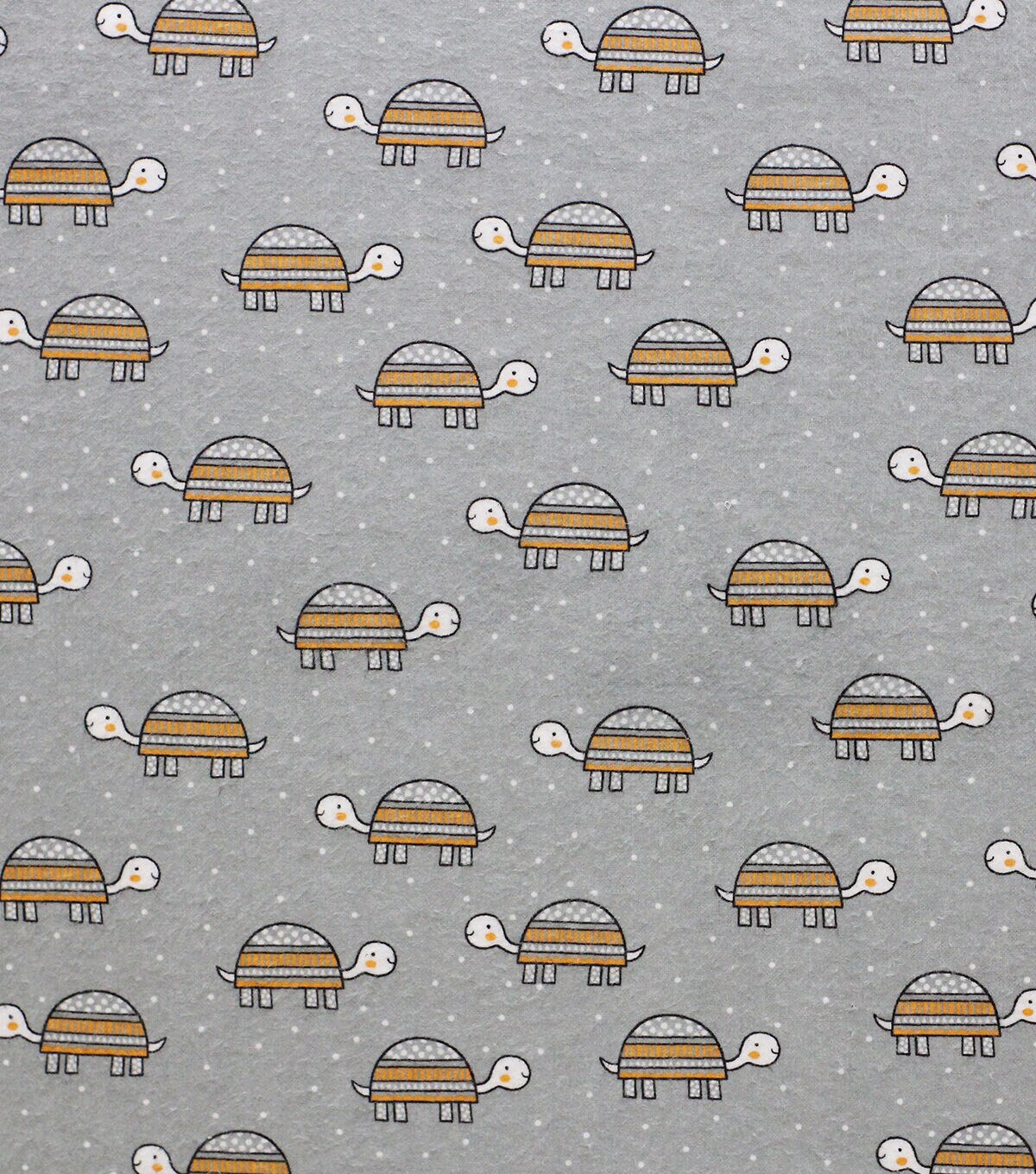 Turtles On Dots Super Snuggle Flannel Fabric