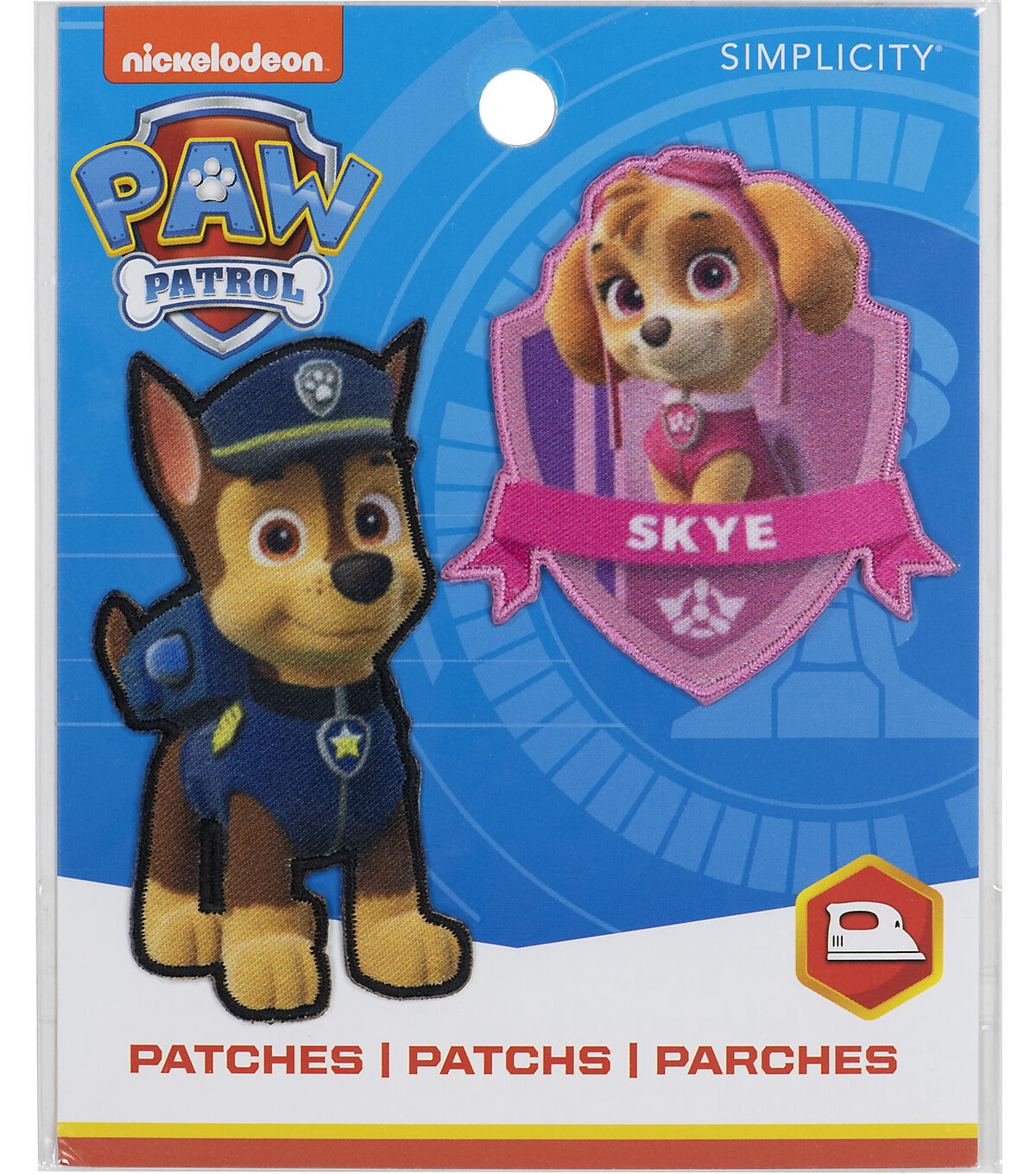 Nickelodeon 2 Paw Patrol Skye Chase Iron On Patch