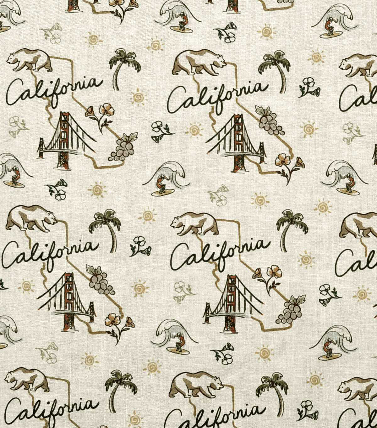 California State Pride Cotton Fabric Next Gen Main