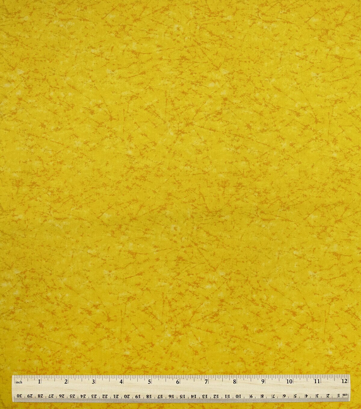108 Wide Cotton Yellow Distressed Fabric