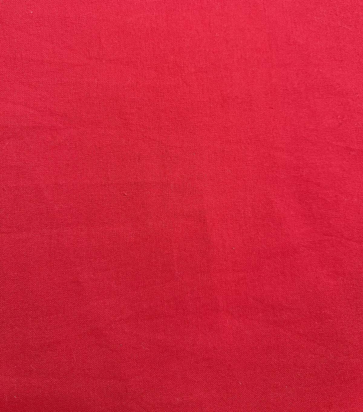 Red 1 Piece Cotton Fabric Quarter