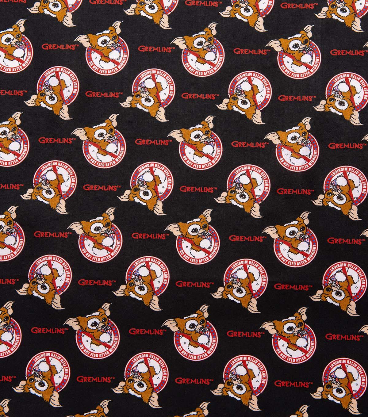 Gremlins Do Not Feed Gizmo Cotton Fabric