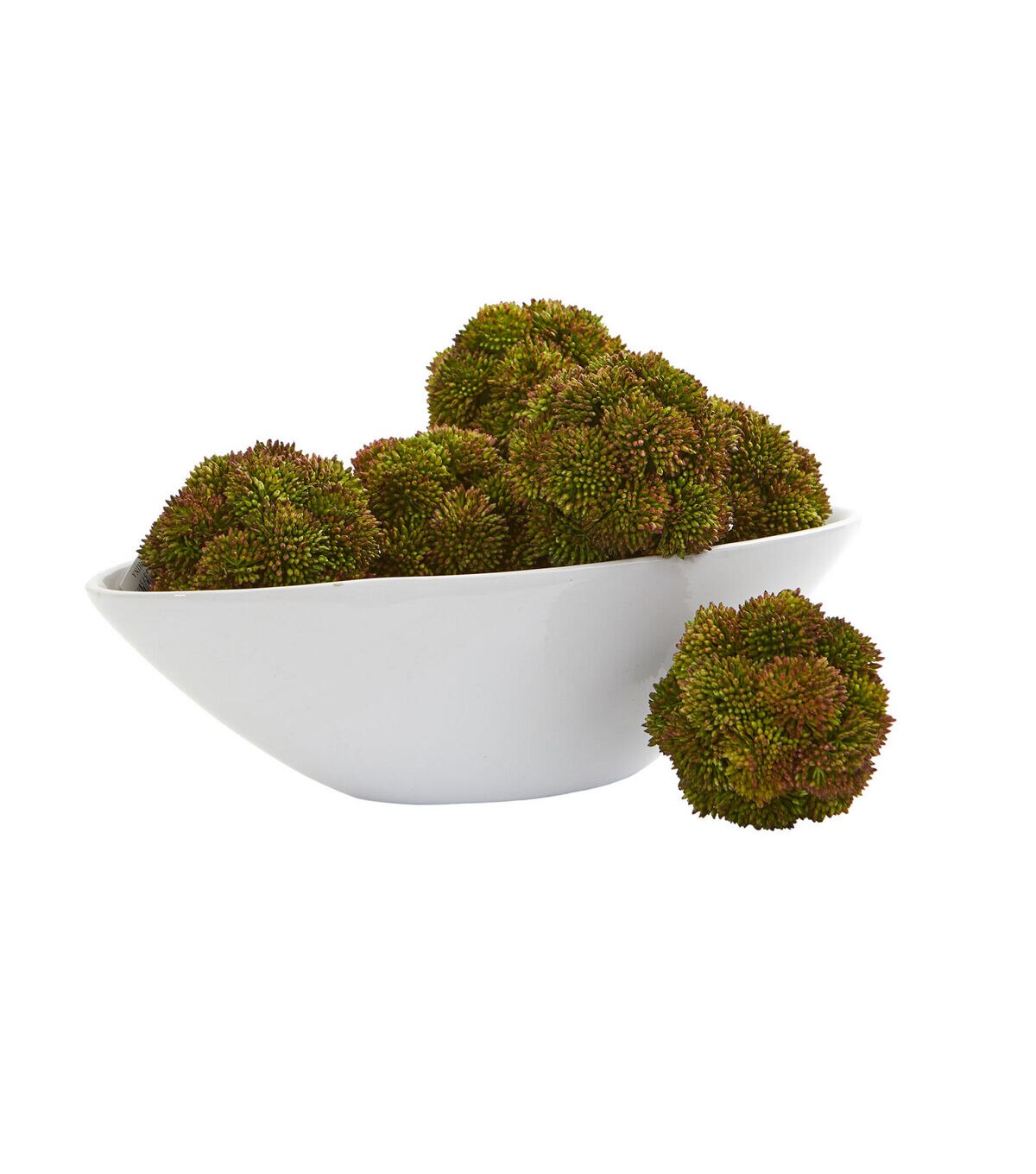 Nearly Natural 4 Sedum Artificial Succulent Spheres 6ct