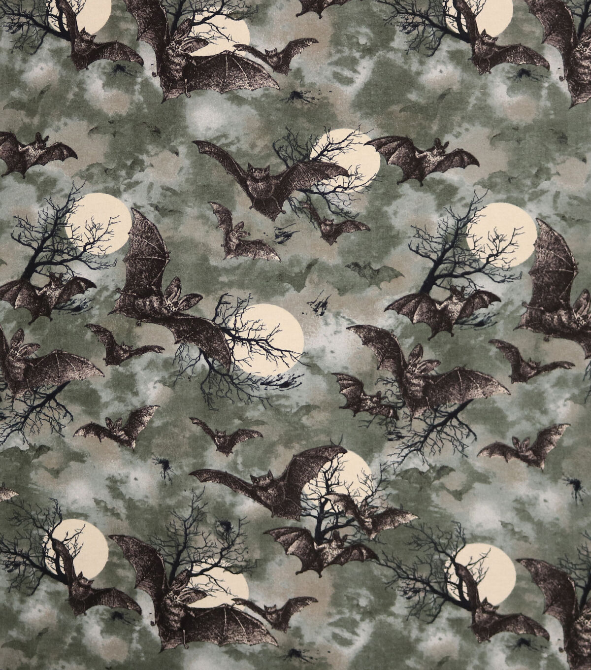 Bats Super Snuggle Flannel Fabric
