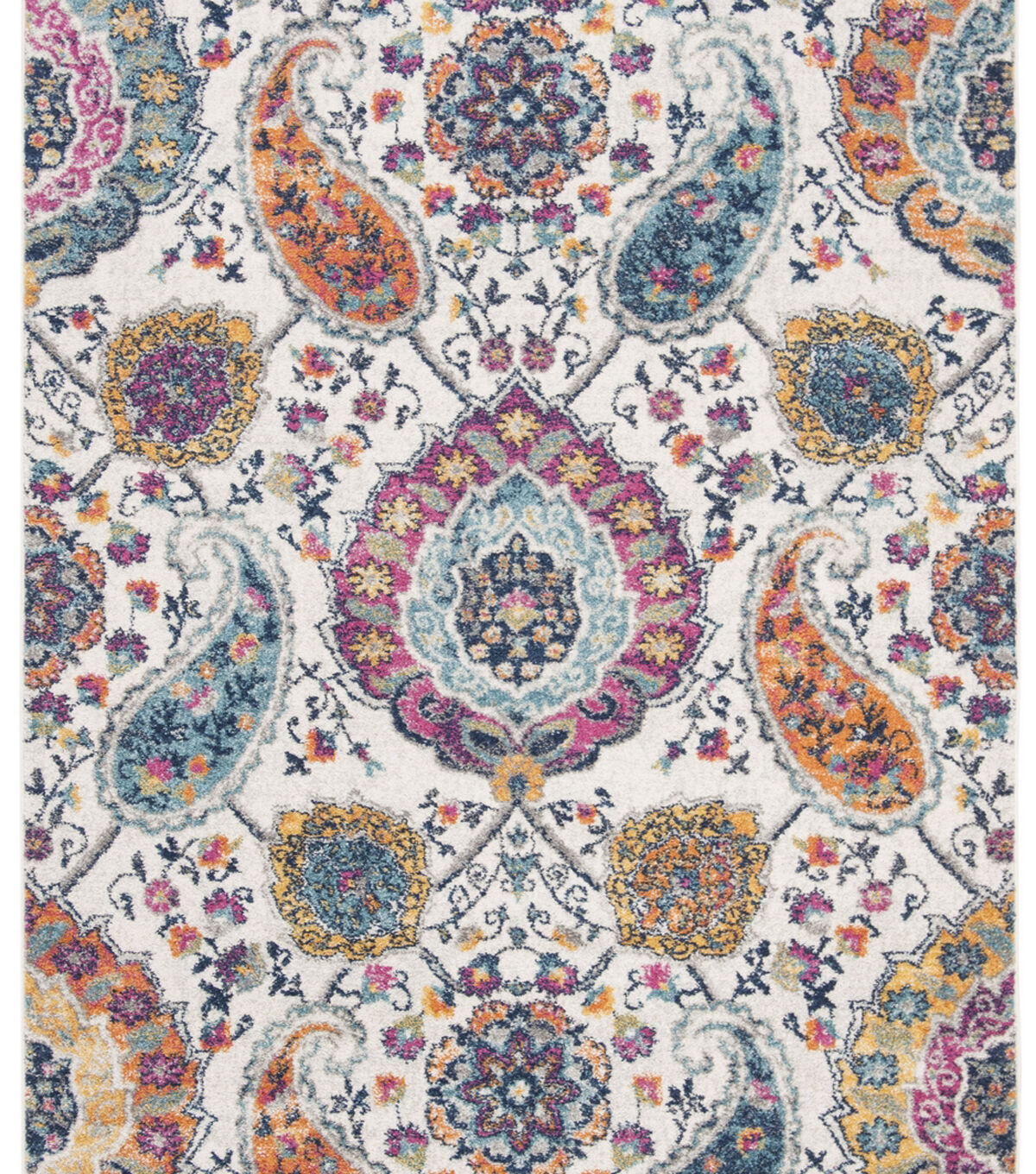 Safavieh Madison 600 Cream / Multi 4' X 6' Sm. Rectangle