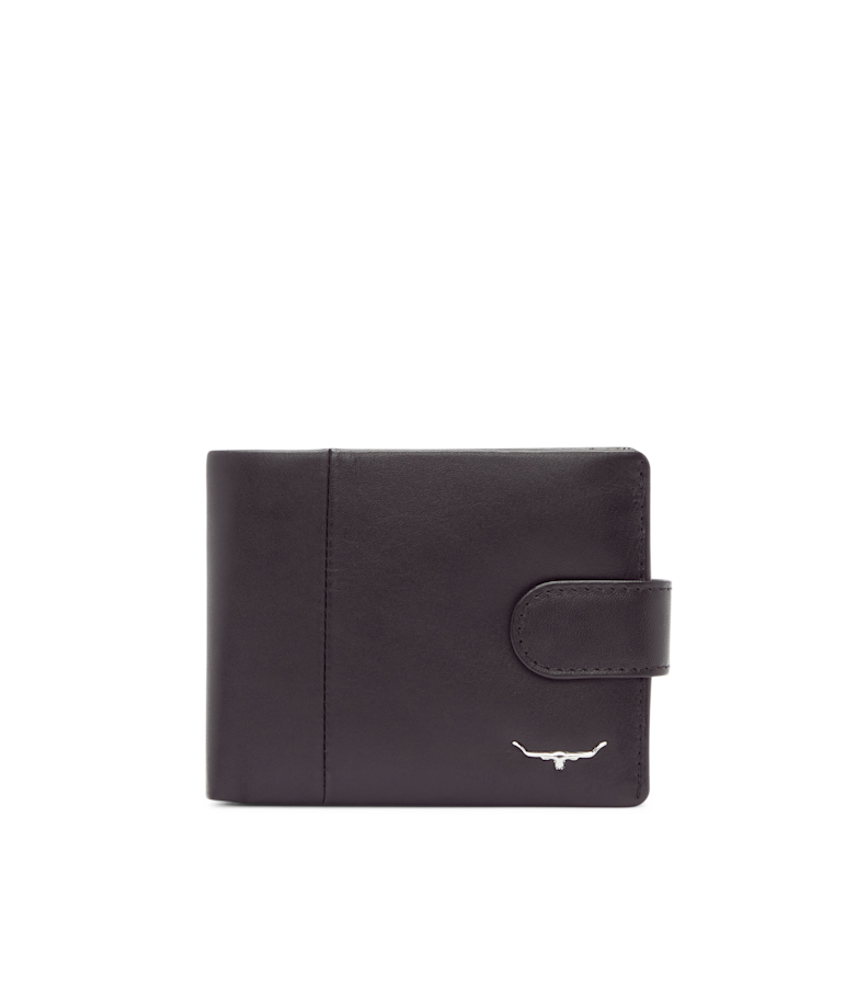 Wallet with coin pocket & tab
