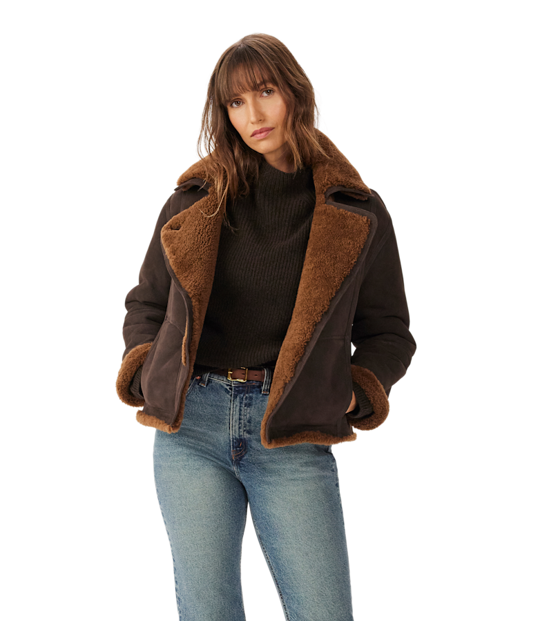 Kalkite shearling jacket
