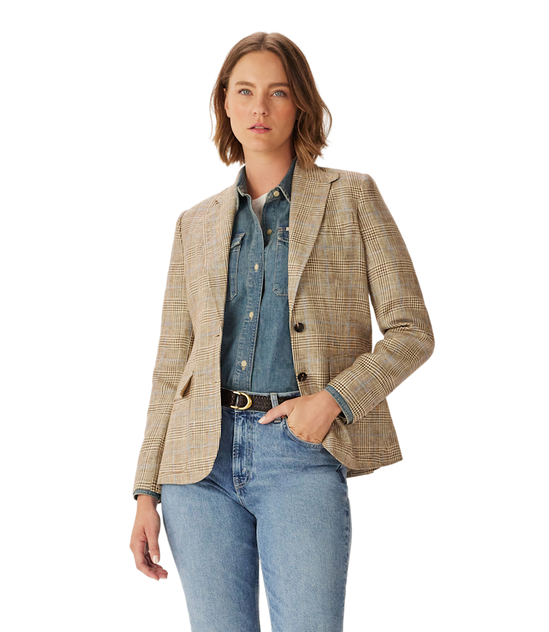 Beechworth linen blazer