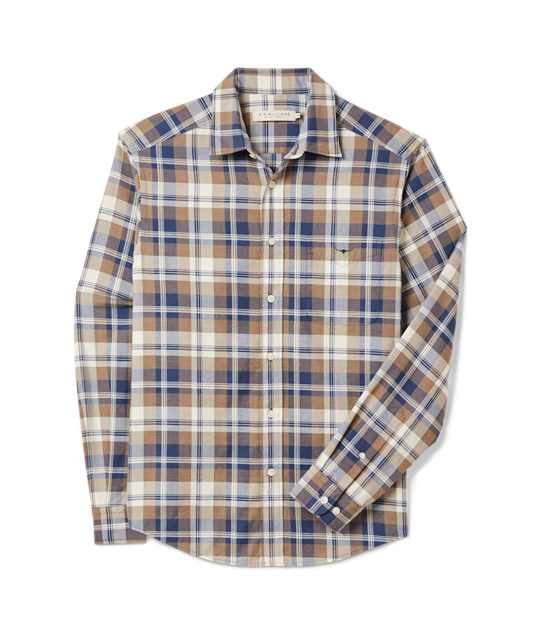 Classic brushed check shirt