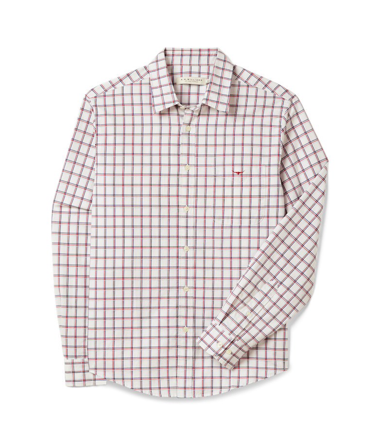 Classic twill check shirt