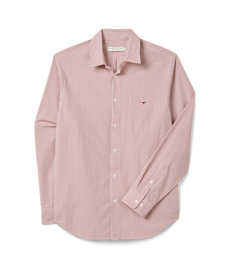 Regular poplin stripe shirt