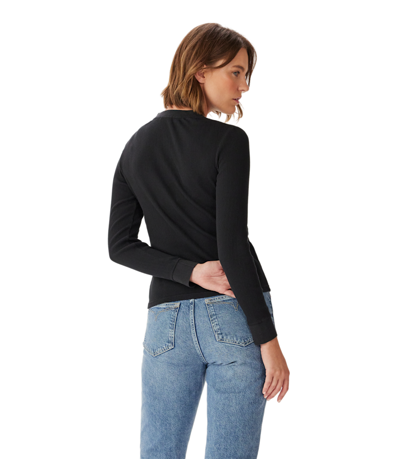 Avoca ribbed henley
