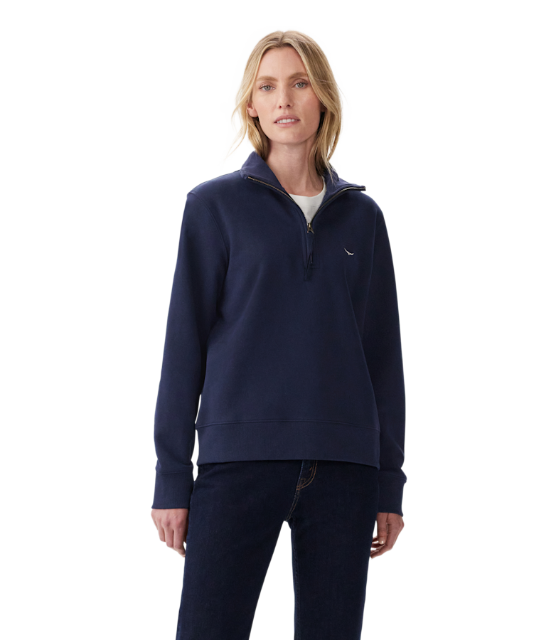 Trickett 1/4 zip sweatshirt