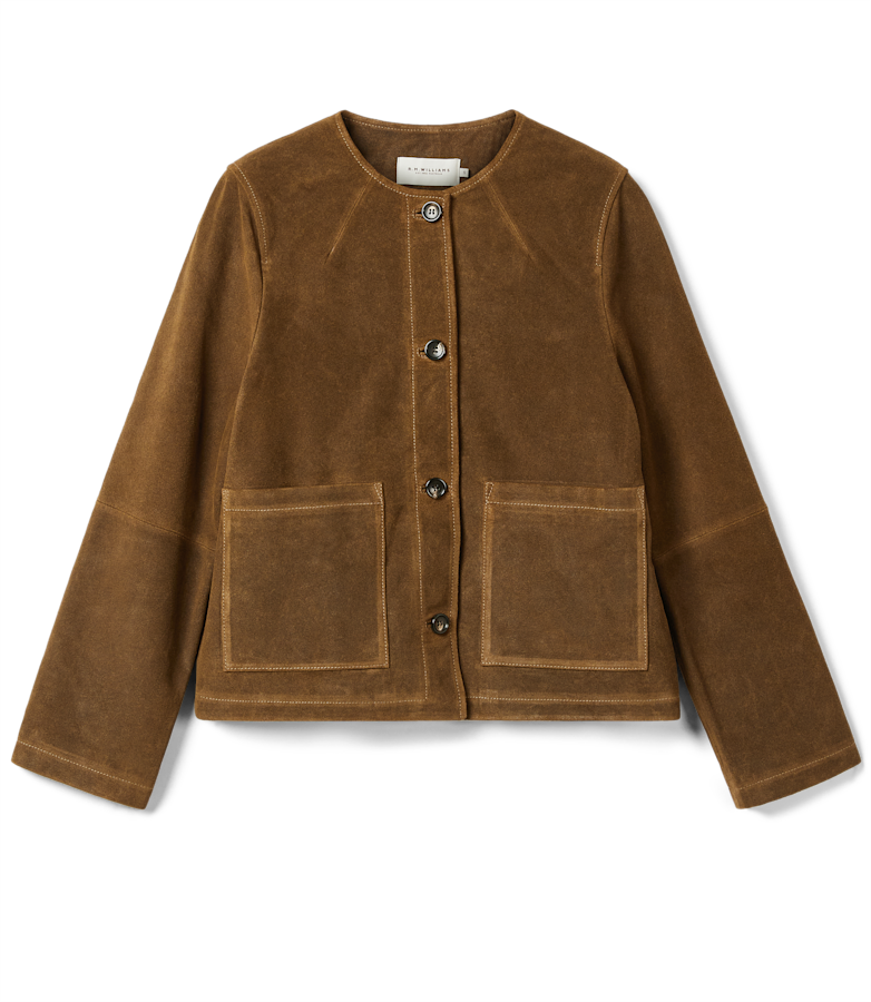 Iluka suede chore jacket