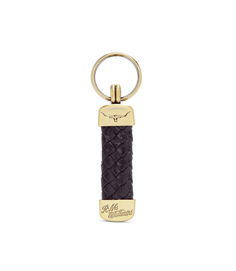 Plaited key ring