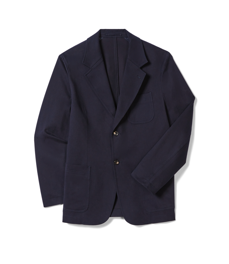 Compass cotton blazer