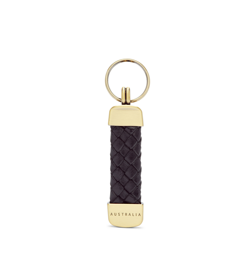 Plaited key ring