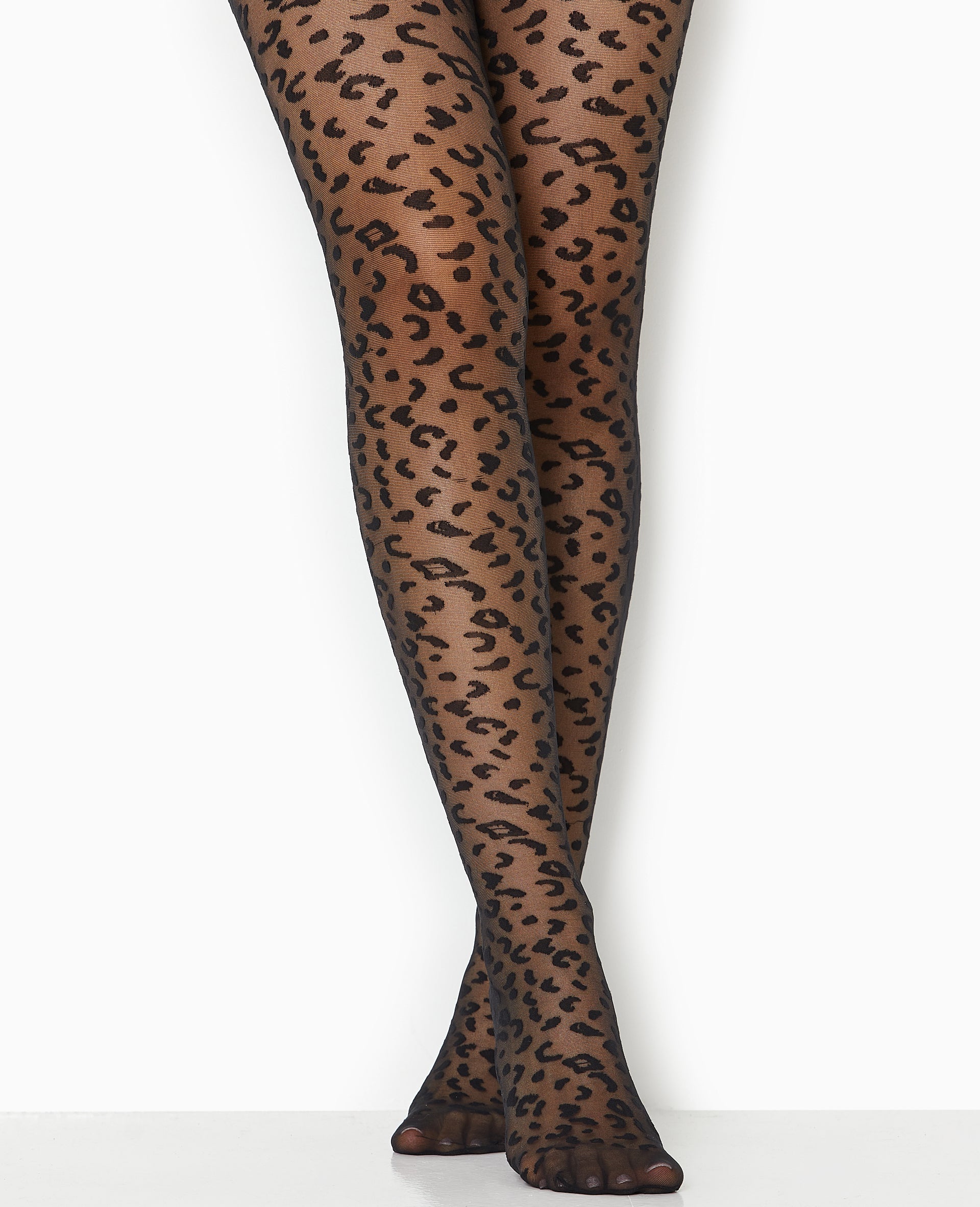 Collants léopard