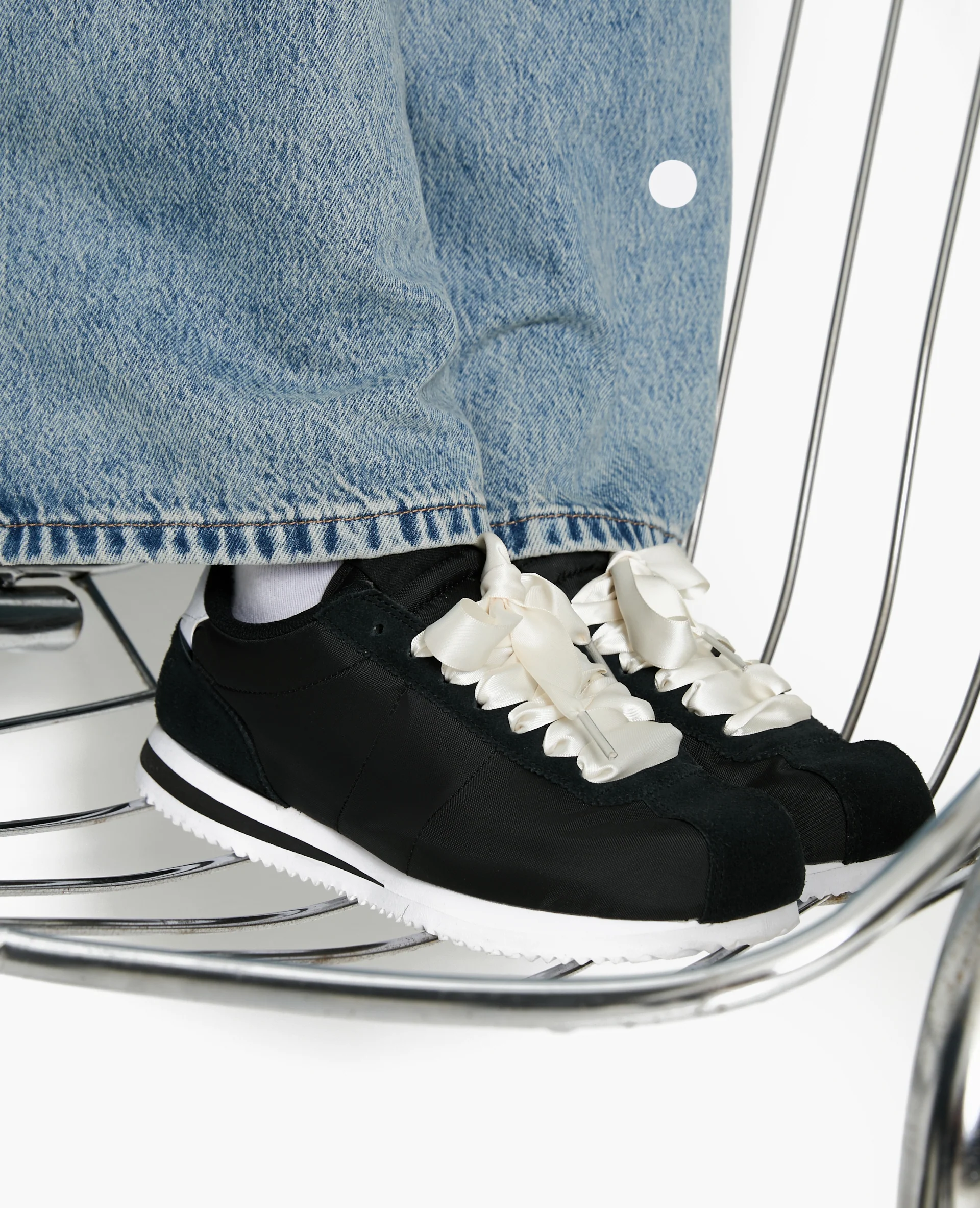 Lacets larges en satin