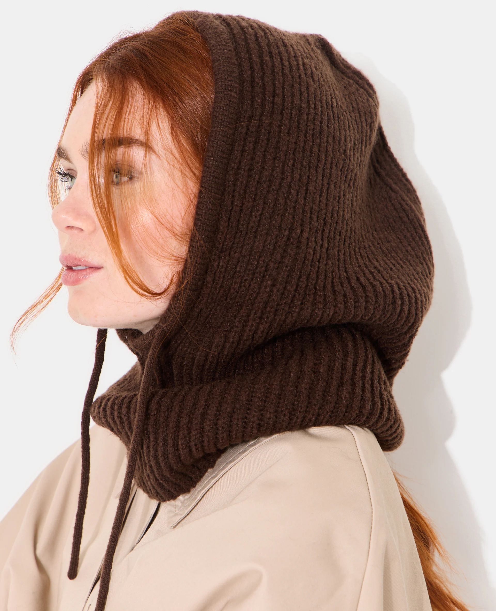 Cagoule avec lien coulissé