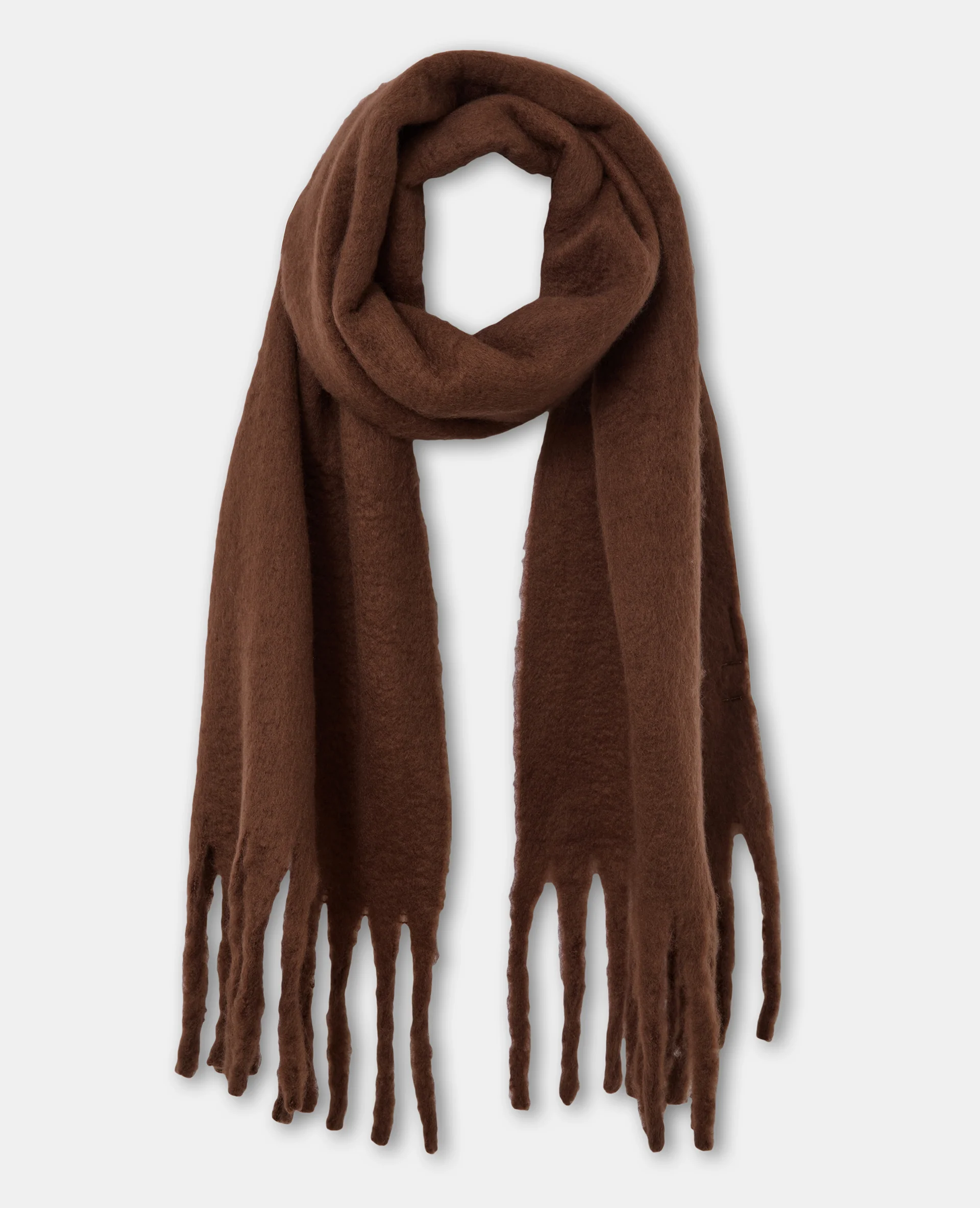 Grande écharpe en maille ultra douce