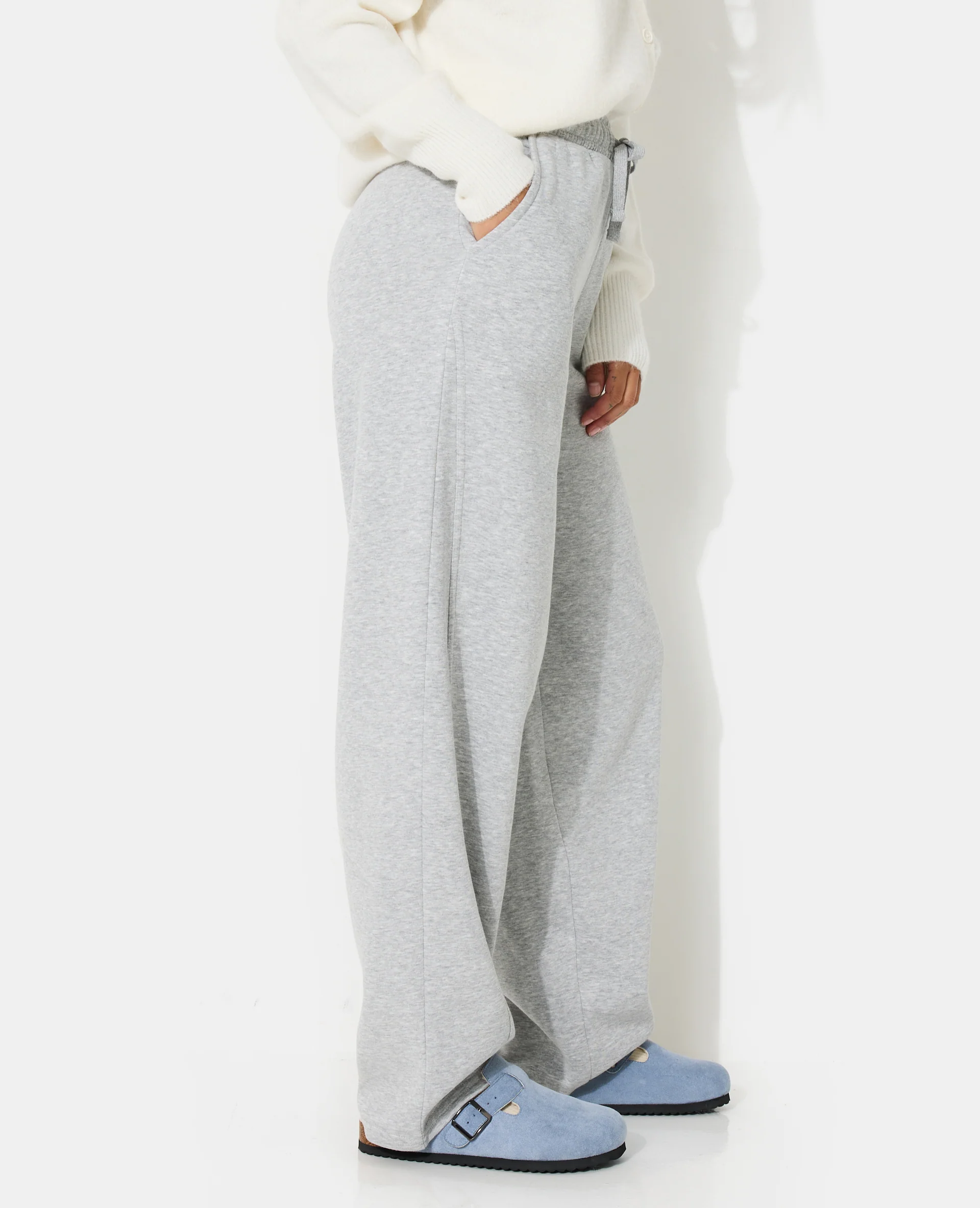 Pantalon de jogging barrel en molleton