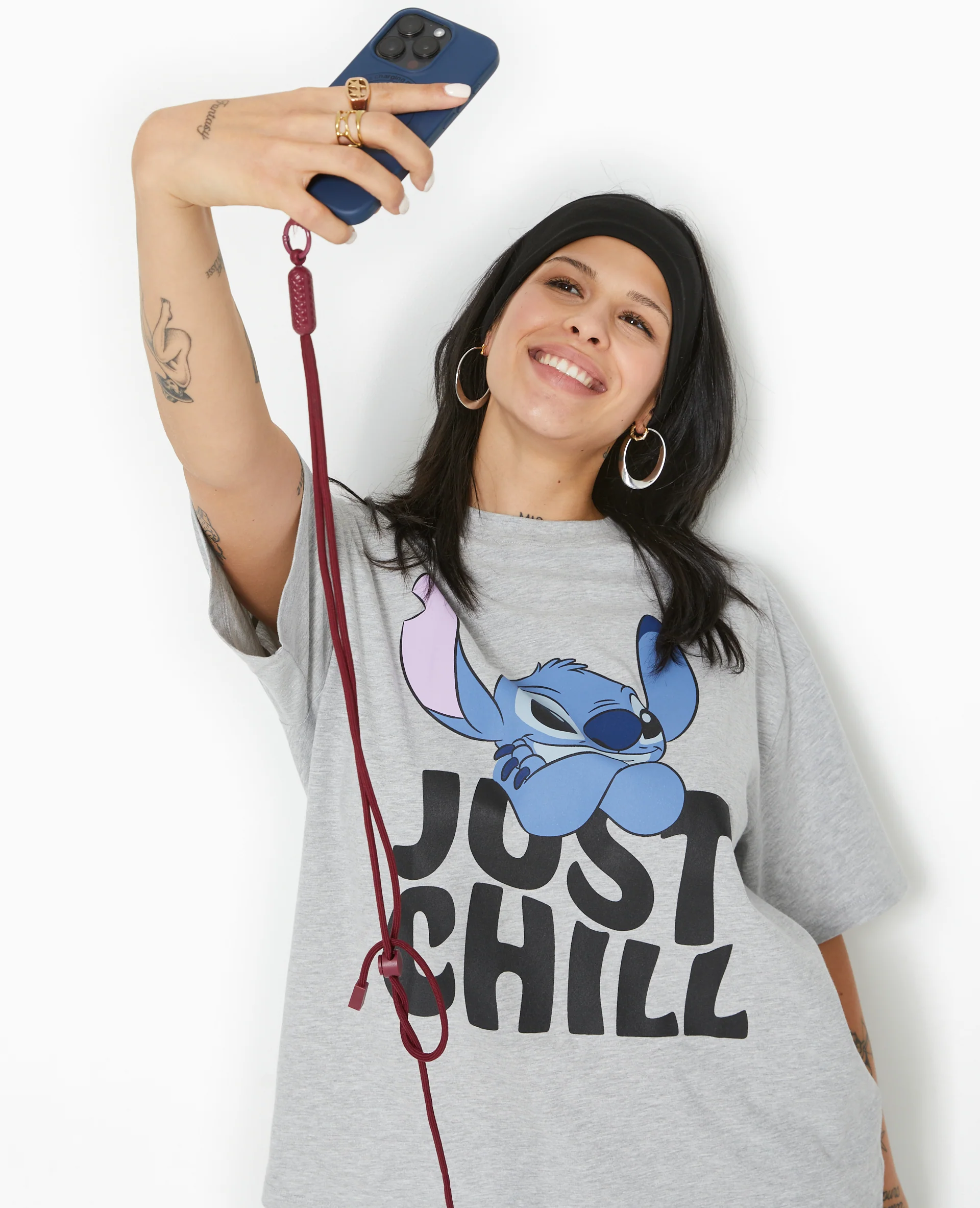T-shirt oversize STITCH