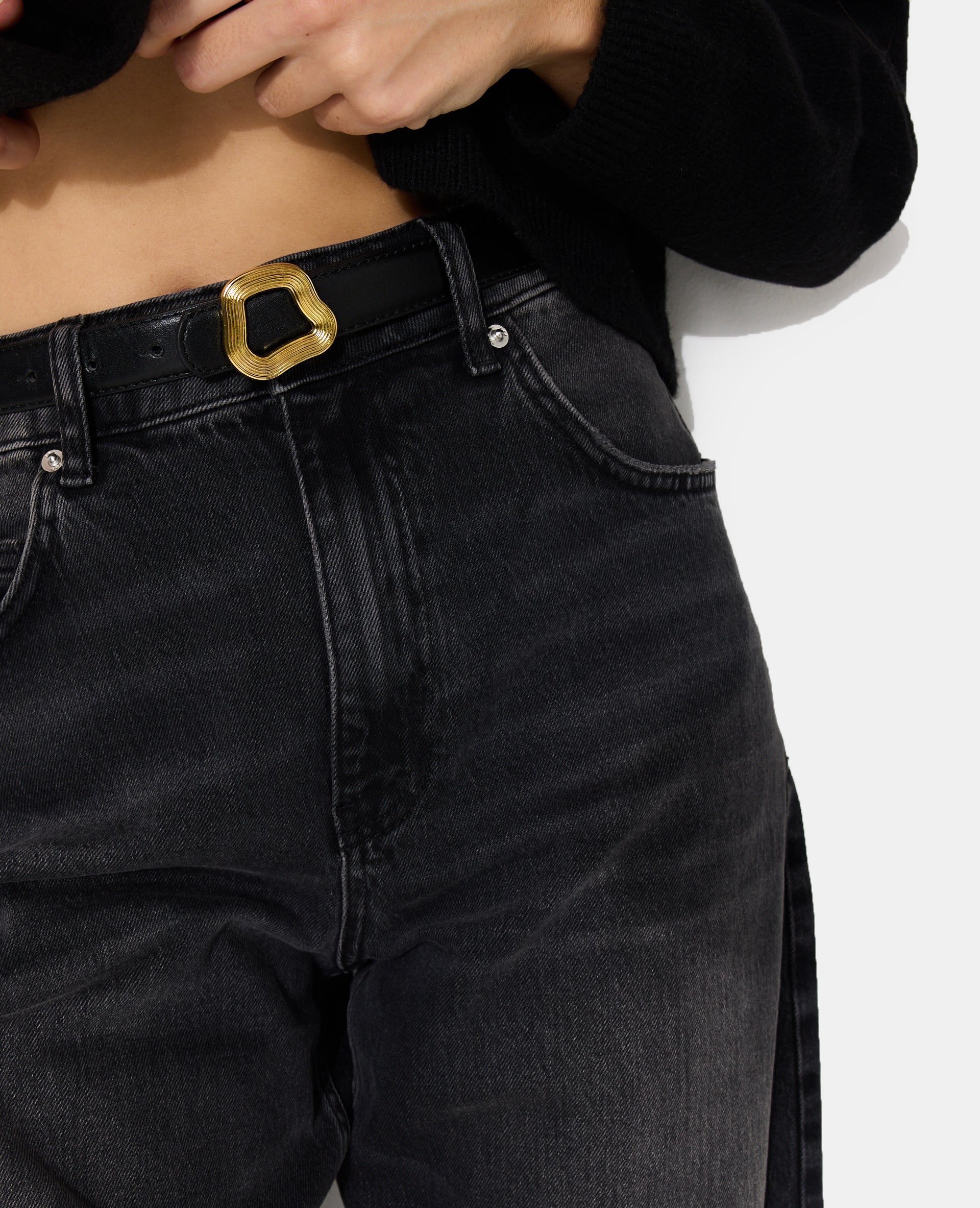 Ceinture avec boucle fantaisie