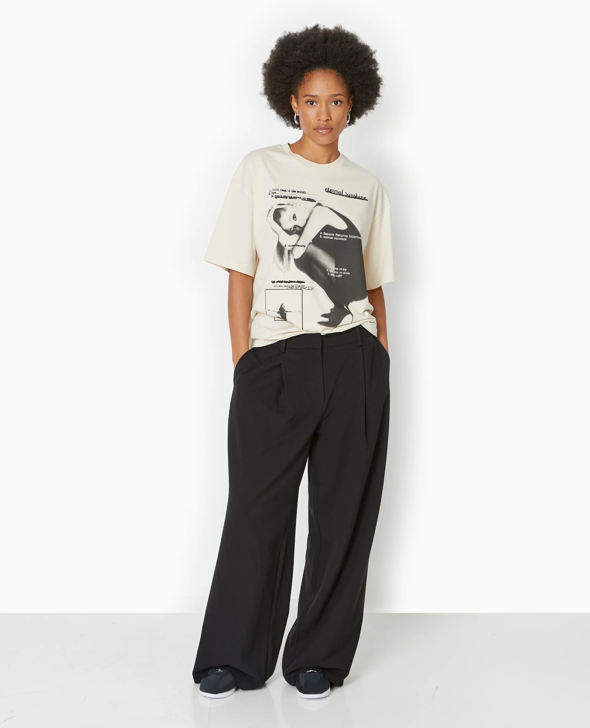 T-shirt oversize avec print ARIANA GRANDE